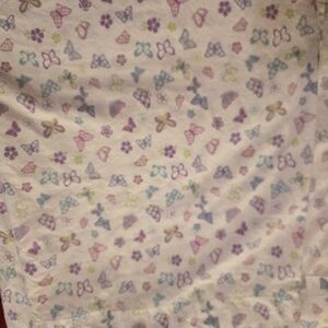 Colorful Butterfly Patterned Full Size Sheets